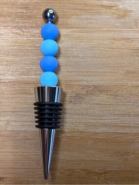 Blue Wine Stopper